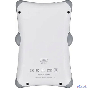 Silicon Power Portable HDD 1Tb Armor A30 SP010TBPHDA30S3W {USB3.0, 2.5", Shockproof, white}