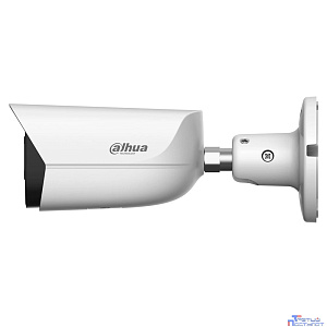 DAHUA DH-IPC-HFW3249EP-S-IL-0280B Уличная цилиндрическая IP-видеокамера 2Мп, 1/2.9” CMOS, объектив 2.8мм, видеоаналитика, микрофон, ИК 50м, LED 50м, IP67, металл