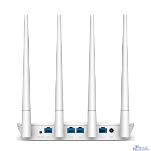 TENDA F6 Wi-Fi маршрутизатор стандарта N300 4 внешние антенны 5dBi, 1-port 10/100Mbps WAN, 3-ports 10/100Mbps LAN