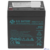 АКБ B.B. Battery HRC 5.5-12 (12В 5.5Ач =132Вт/блок, ДхШхВ 90х70х102 мм, масса 1,62 кг) клеммы F2
