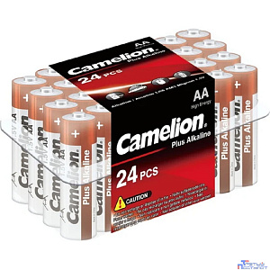Camelion..LR 6 Plus Alkaline PB-24 (LR6-PB24, батарейка,1.5В)  (24 шт. в уп-ке)