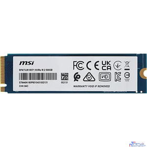 SSD MSI 500Gb SPATIUM M371 M.2 PCIe NVMe S78-440K160-P83