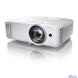 Optoma X309ST Проектор [E9PD7DQ01EZ1] { Full 3D; DLP, XGA (1024*768), 3700 ANSI Lm, 25 000:1, Короткофокусный TR 0,617:1; HDMI 1.4a x1; VGA (YPbPr/RGB)
