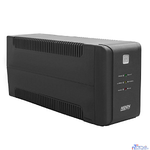 ИБП HIDEN EXPERT ULI800E 800ВА/480Вт {Линейно-интерактивный,4xIEC C13 LED, USB, встроенный АКБ 1x12B/9Ач}{УТ-00002428}