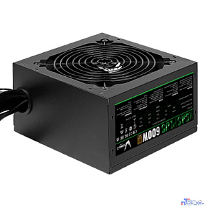 Formula KCAS-600 PLUS { 80+ bronze (24+4+4pin) APFC 120mm fan 7xSATA RTL}(4713105962659) (ex Aerocool)