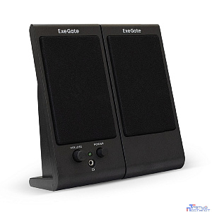 Exegate EX287056RUS Акустическая система 2.0 ExeGate Tango 230 (питание USB, 2х3Вт (Вт RMS), 80-20000Гц, черный)