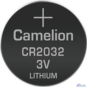 Camelion CR2032 BL-1 (CR2032-BP1, батарейка литиевая,3V) (1 шт. в уп-ке)