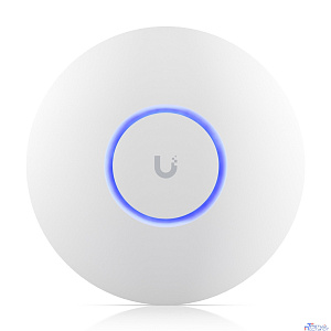 UBIQUITI U6+ Точка доступа 2,4+5 ГГц, Wi-Fi 6, 2х2 MIMO, 802.3af, 1х 1G RJ45