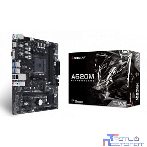 Biostar A520MH RTL{AMD A520,mATX (uATX),Socket AM4}