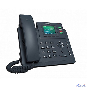 YEALINK SIP-T33P, IP телефон 4 аккаунта, цветной экран, PoE, БП в комплекте, шт (замена SIP-T40P)
