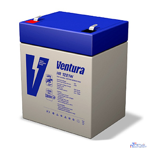 АКБ Ventura HR 1221W 12V/131 Вт/блок {5Ач, S63 (F2), ДхШхВ 90х70х105мм, 1.62кг, срок службы 10 лет}