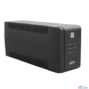 ИБП HIDEN EXPERT ULI600E 600ВА/360Вт {Линейно-интерактивный,4xIEC C13 LED, USB, встроенный АКБ 1 x 12В/7Ач}{УТ-00002431}