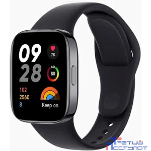 Умные часы Xiaomi Redmi Watch 3 Black / черный [BHR6851GL]