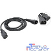 VCOM CE001-CU0.75-1.8 Кабель монитор - компьютер 220V (UPS -> устройство) VCOM <VDE> 3G*0.75mm (CE001-CU)1.8м