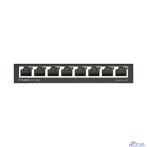 D-Link DGS-1008D/R1A Неуправляемый коммутатор с 8 портами 10/100/1000Base-T