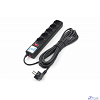PowerCube Фильтр-удлинитель 7.0м, 5 розеток,10А (SPG5-7M), черный графит