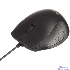 Exegate EX264101RUS Мышь Exegate SH-9028  <black, optical,  3btn/scroll, 1000dpi, USB, шнур 1,5м>, Color box