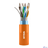 NTSS Кабель витая пара NTSS F/UTP 5e 4 пары одножильный 24AWG медь 305м внутренний нг(А)-HF (LSZH) оранжевый NTSS-IN-FTP4-5e-LSZH-OR