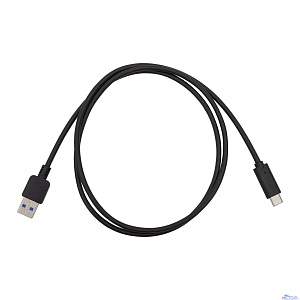 Bion Кабель USB 3.0 - USB Type-C (AM/CM), 5 Гбит/с, 3А (36W), 1 м, чёрный [BXP-CCP-USB3-AMCM-1M-B]
