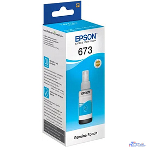 EPSON C13T67324A/C13T673298  Чернила для L800/1800 (cyan) 70 мл