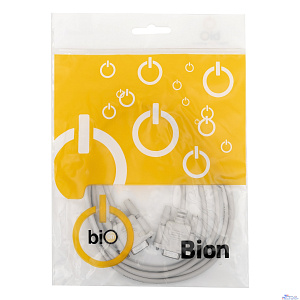 Bion Кабель нуль-модемный RS-232 DB9F/DB9F, 1.8м, белый [BXP-CC-134-6]