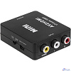 Rexant (17-6939) Конвертер 3 RCA на HDMI, пластик