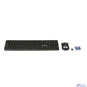 Dialog Клавиатура + мышка KMROP-4030U Pointer RF 2.4G - USB {Беспроводной набор, радиоклавиатура + опт. радиомышь 6D}
