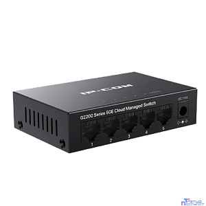 IP-COM G2205D WEB Smart Коммутатор настольный 5-Ports 10/100/1000 Base-T Gigabit Switch