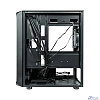 Eurocase 00-01003411 Корпус Minitower mATX M205 4ARGB черный без БП закаленное стекло USB 3.0