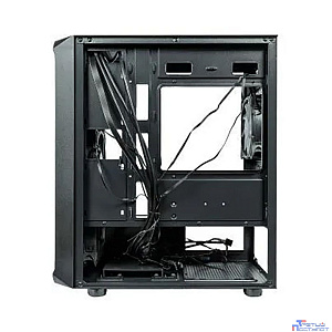 Eurocase 00-01003411 Корпус Minitower mATX M205 4ARGB черный без БП закаленное стекло USB 3.0
