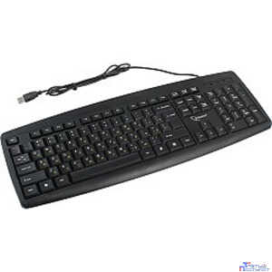 Клавиатура Gembird KB-8351U-BL,{черный, USB, 104 клавиши}