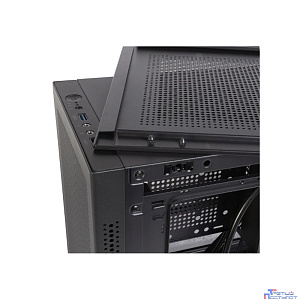 Eurocase 00-01064257 Корпус Midtower mATX MI05 черный без БП закаленное стекло USB 3.0