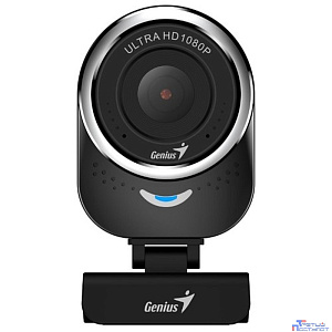 Web-камера Genius QCam 6000 Black {1080p Full HD, вращается на 360°, универсальное крепление, микрофон, USB} [32200002400/32200002407]