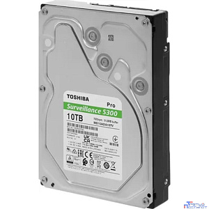 10TB Toshiba Surveillance S300 Pro (MD10ADA10TV) {SATA 6.0Gb/s, 7200 rpm, 512Mb buffer, 3.5" для видеонаблюдения}