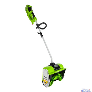 Greenworks Снегоуборщик аккумуляторный GD40SSK4, (40V, 30 см, бесщеточный, с 1хАКБ 4 А.ч и ЗУ) [2600807UB]
