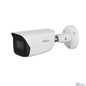 DAHUA DH-IPC-HFW3241EP-S-0280B-S2 Уличная цилиндрическая IP-видеокамера 2Мп, 1/2.8” CMOS, объектив 2.8мм, видеоаналитика, микрофон, ИК 50м, IP67, металл
