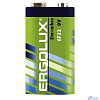 Ergolux 6F22 SR1 (6F22SR1, батарейка,9В) (1 шт. в уп-ке)