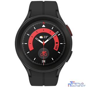 Samsung Galaxy Watch 5 Pro 45мм 1.4" AMOLED корп.черный рем.черный (SM-R920NZKAMEA)