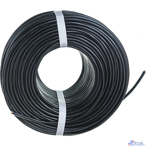 Rexant (01-0045-50) Кабель витая пара U/UTP, CAT 5e, PE, 4PR, 24AWG, OUTDOOR, SOLID, черный, 50м,