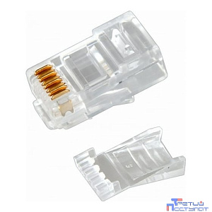 Rexant (05-1031) Разъем RJ-45(8P8C) под витую пару, UTP, CAT 6, с вставкой (50шт)