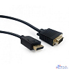 Cablexpert Кабель DisplayPort->VGA, 3м, 20M/15M, черный, экран, пакет (CCP-DPM-VGAM-10)