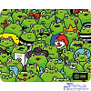 Коврик для мыши Cactus Frogs 300x250x3мм (CS-MP-D09M)