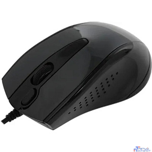 A-4Tech Мышь V-Track Padless N-500FS black optical (1000dpi) silent USB [1146039]
