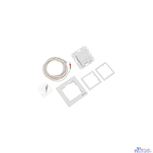 Rexant (51-0577) Терморегулятор цифровой RX-44W сенсорный, программируемый, с Wi-Fi, белый (совместим с рамкой Schneider, Legrand, ABB, Gira)