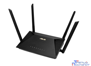 ASUS RT-AX53U Беспроводной двухдиапазонный маршрутизатор AX1800 с поддержкой технологии MU-MIMO,  3G/4G и USB-портом, Wi-Fi 6 (ax)