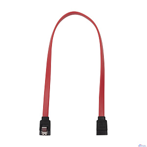 Bion Кабель Serial ATA III металлическая защелка, 30см [BXP-SATAM-DATA-30CM]