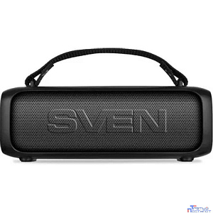 SVEN PS-235, черный (12 Вт, TWS, Bluetooth, FM, USB, 1500мА*ч)
