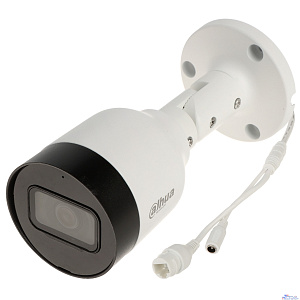 DAHUA DH-IPC-HFW1230S1P-0360B-S6 Уличная цилиндрическая IP-видеокамера 2Мп, 1/2.8” CMOS, объектив 3.6мм, обнаружение людей, ИК 30м, IP67, металл/пластик