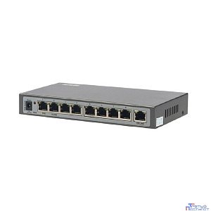 Falcon Eye FE-108E-POE Коммутатор 9 портов 10/100 Мбит/с (IEEE802.3u 100BaseTX) из них 8 c поддержкой PoE (IEEE802.3af) до 15,4Вт на порт (HI POE), Сумма
