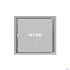 NTSS Шкаф настенный телекоммуникационный NTSS LIME 15U 550х450х770мм, 2 профиля 19, дверь стеклянная, боковые стенки несъемные, разобранный, серый RAL 7035 NTSS-WL15U5545GS